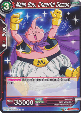 Majin Buu, Cheerful Demon (DB2-006) [Divine Multiverse] | Odin's Place