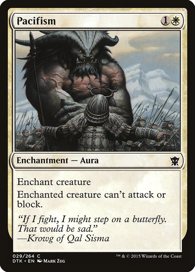 Pacifism (29) [Dragons of Tarkir] | Odin's Place