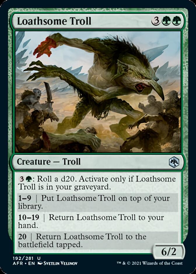 Loathsome Troll [Dungeons & Dragons: Adventures in the Forgotten Realms] | Odin's Place