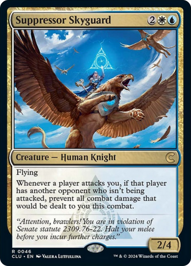 Suppressor Skyguard [Ravnica: Clue Edition] | Odin's Place