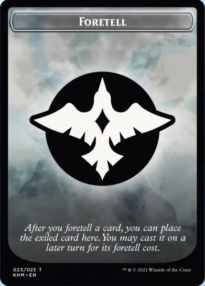 Foretell [Kaldheim Tokens] | Odin's Place
