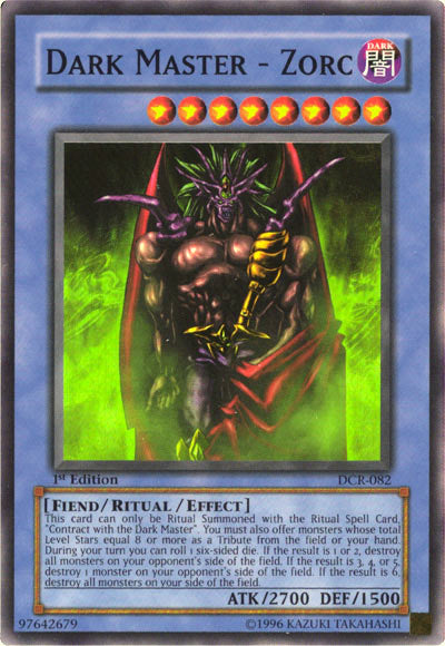 Dark Master - Zorc [DCR-082] Super Rare | Odin's Place