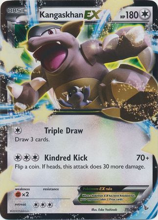 Kangaskhan EX (78/106) (Jumbo Card) [XY: Flashfire] | Odin's Place