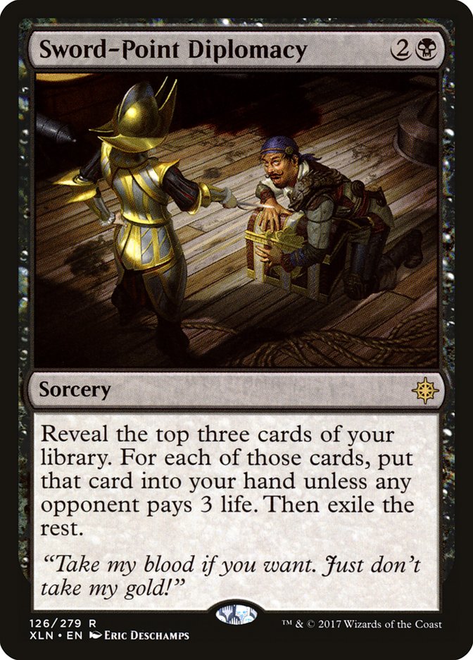 Sword-Point Diplomacy (126) [Ixalan] | Odin's Place