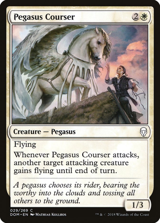 Pegasus Courser (29) [Dominaria] | Odin's Place