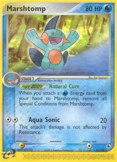 Marshtomp (41/109) [EX: Ruby & Sapphire] | Odin's Place