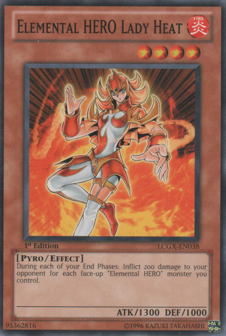 Elemental HERO Lady Heat [LCGX-EN038] Common | Odin's Place