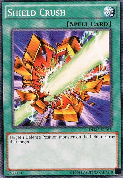 Shield Crush [DEM2-EN015] Common | Odin's Place