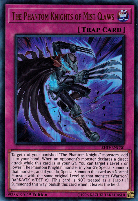 The Phantom Knights of Mist Claws [LEHD-ENC30] Ultra Rare | Odin's Place