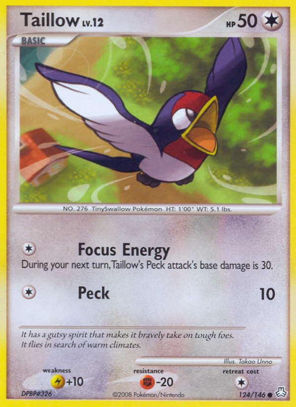 Taillow (124/146) [Diamond & Pearl: Legends Awakened] | Odin's Place