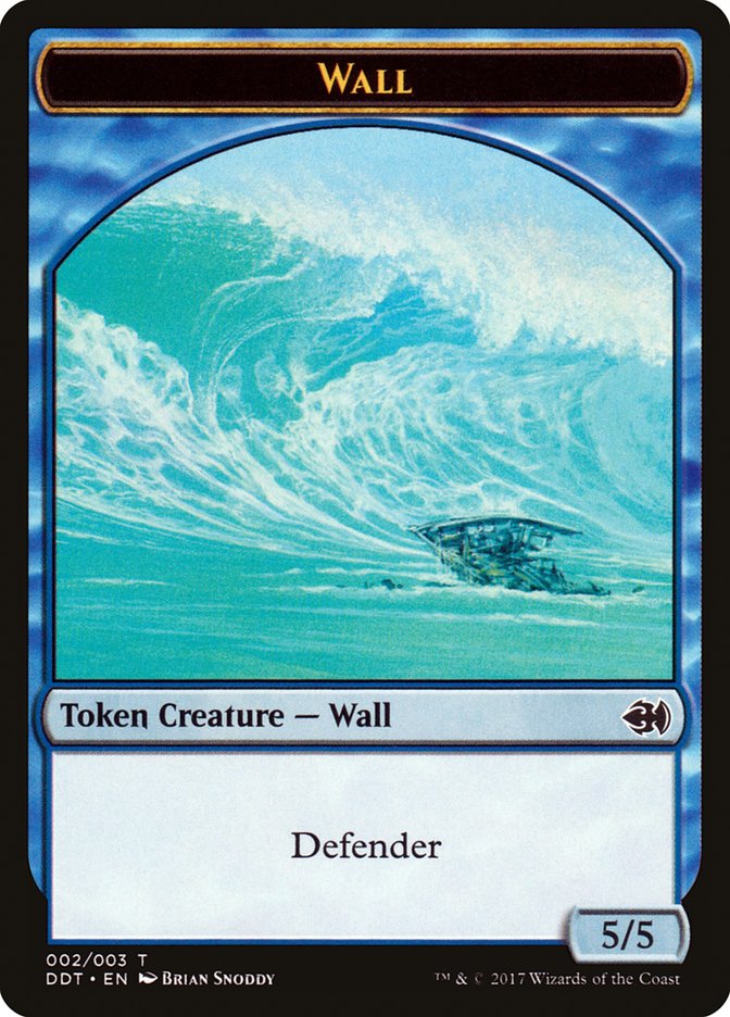 Wall Token (2) [Duel Decks: Merfolk vs. Goblins Tokens] | Odin's Place