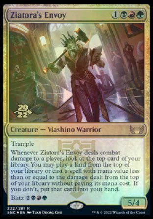 Ziatora's Envoy [Streets of New Capenna Prerelease Promos] | Odin's Place