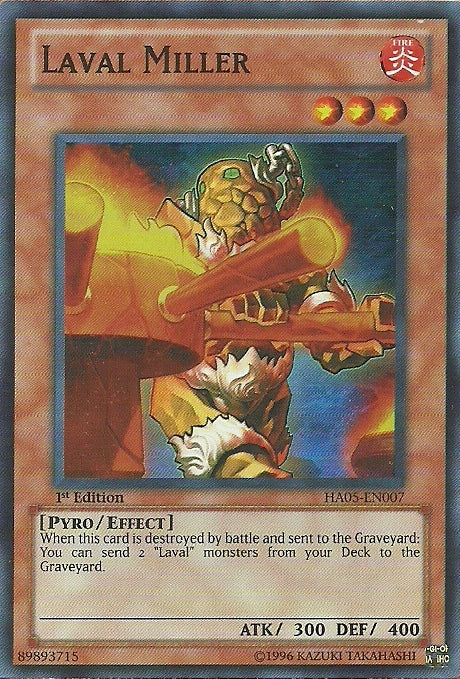 Laval Miller [HA05-EN007] Super Rare | Odin's Place