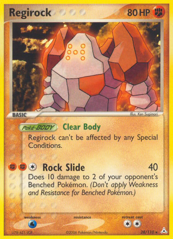 Regirock (28/110) [EX: Holon Phantoms] | Odin's Place