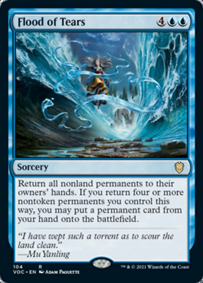 Flood of Tears [Innistrad: Crimson Vow Commander] | Odin's Place