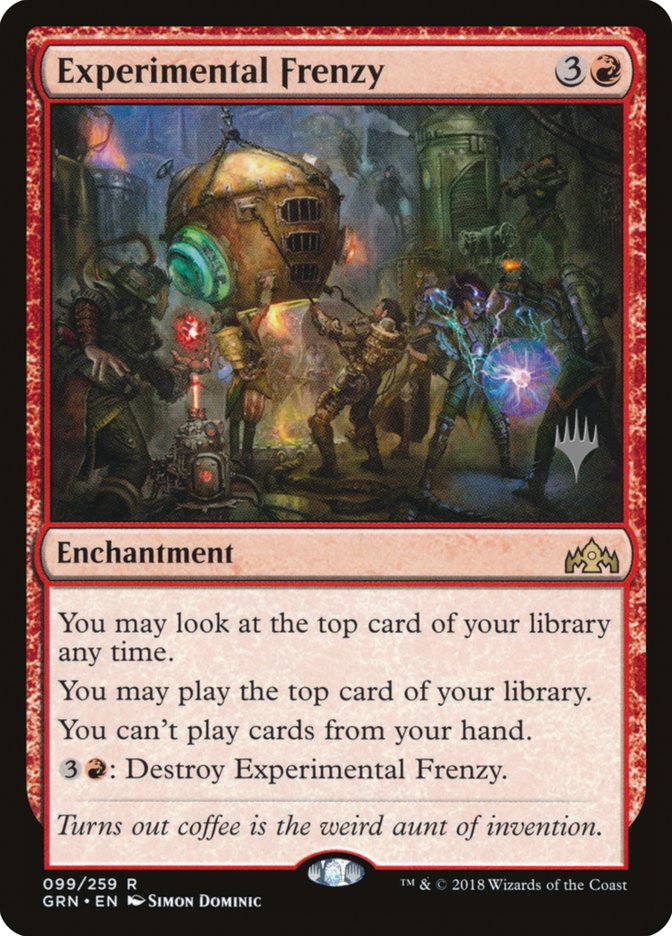 Experimental Frenzy (Promo Pack) [Guilds of Ravnica Promos] | Odin's Place