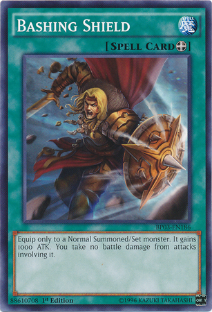 Bashing Shield [BP03-EN186] Common | Odin's Place