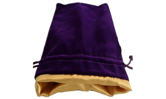 FanRoll Small Dice Bag Purple and Gold | Odin's Place