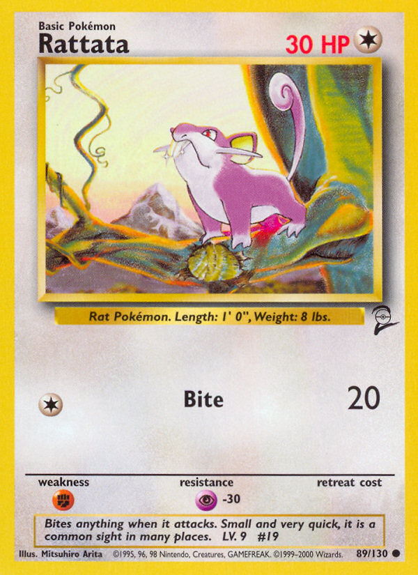 Rattata (89/130) [Base Set 2] | Odin's Place