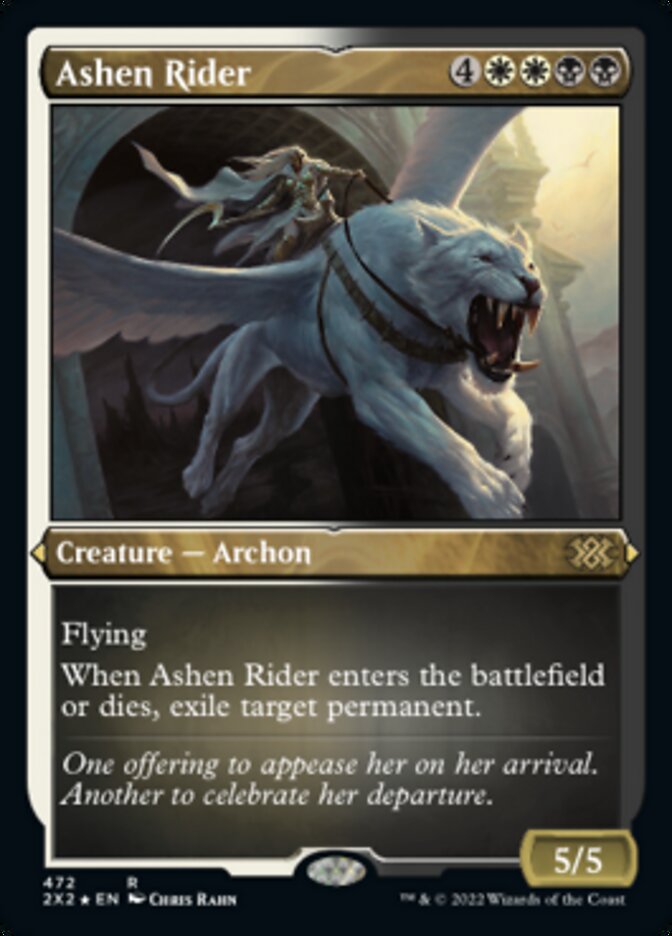 Ashen Rider (Foil Etched) [Double Masters 2022] | Odin's Place