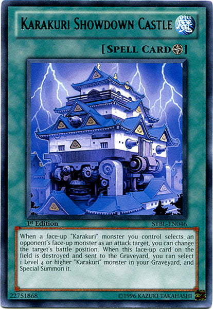 Karakuri Showdown Castle [STBL-EN046] Rare | Odin's Place