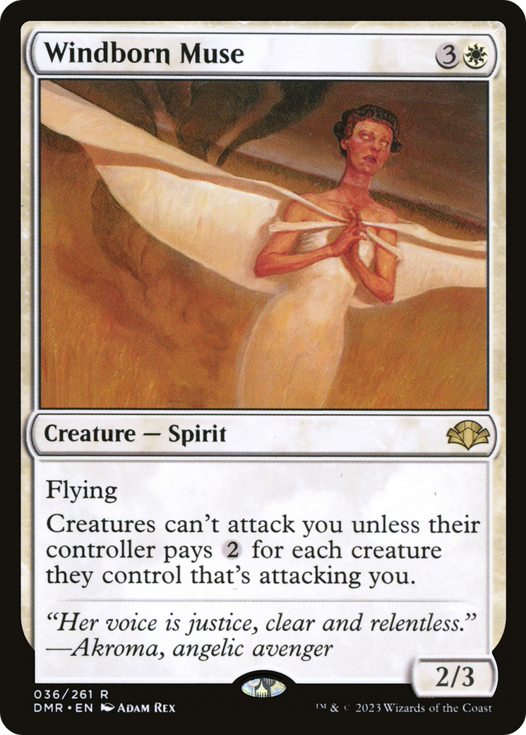 Windborn Muse [Dominaria Remastered] | Odin's Place