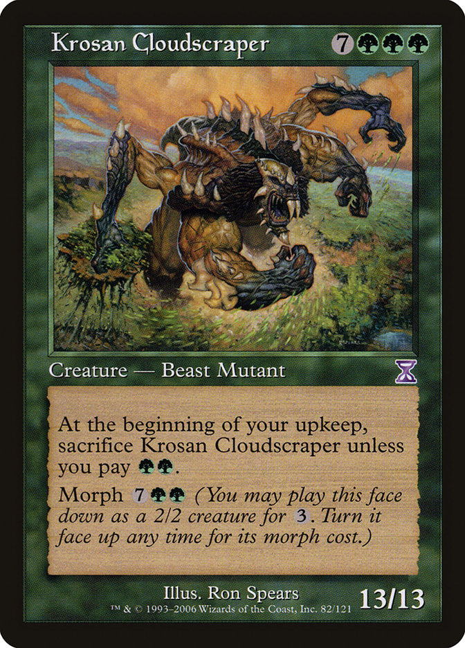 Krosan Cloudscraper (82) [Time Spiral Timeshifted] | Odin's Place
