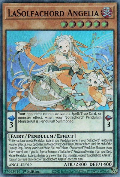 LaSolfachord Angelia (Super Rare) [ANGU-EN019] Super Rare | Odin's Place