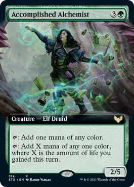 Accomplished Alchemist (Extended Art) [Strixhaven: School of Mages] | Odin's Place