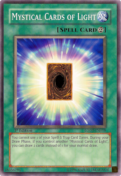 Mystical Cards of Light [LODT-EN058] Common | Odin's Place