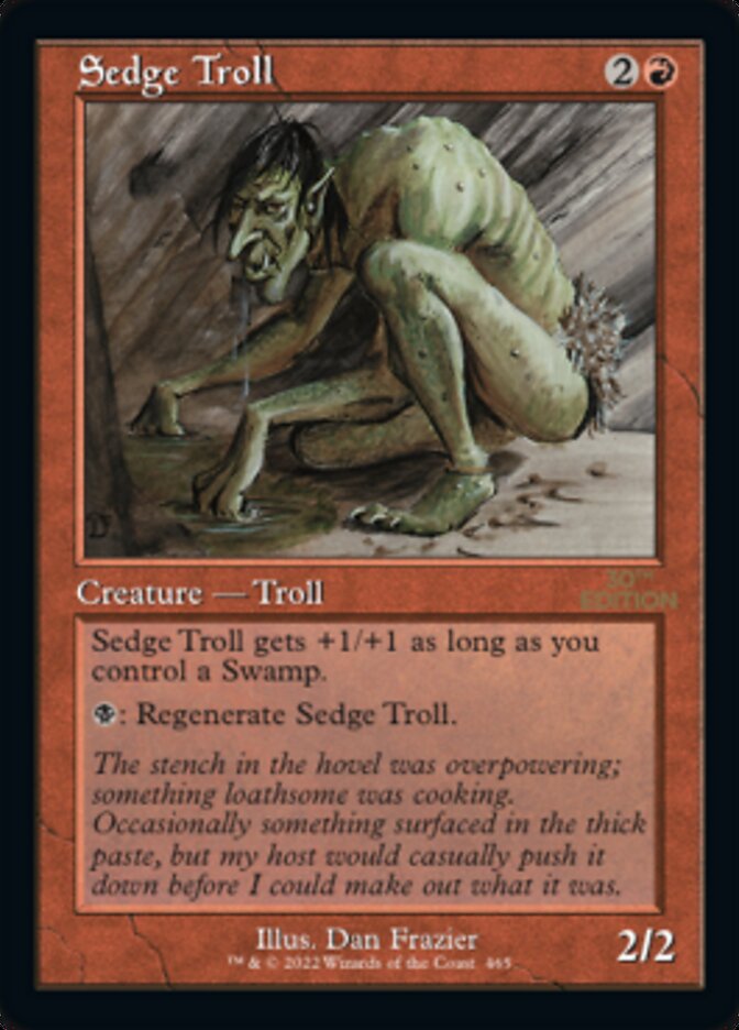 Sedge Troll (Retro) [30th Anniversary Edition] | Odin's Place