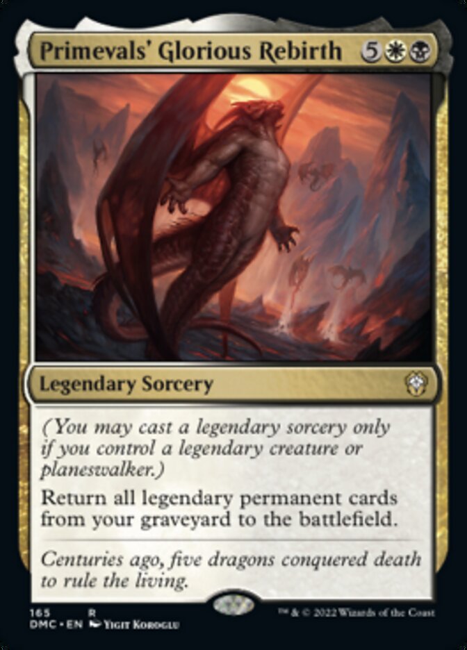 Primevals' Glorious Rebirth [Dominaria United Commander] | Odin's Place