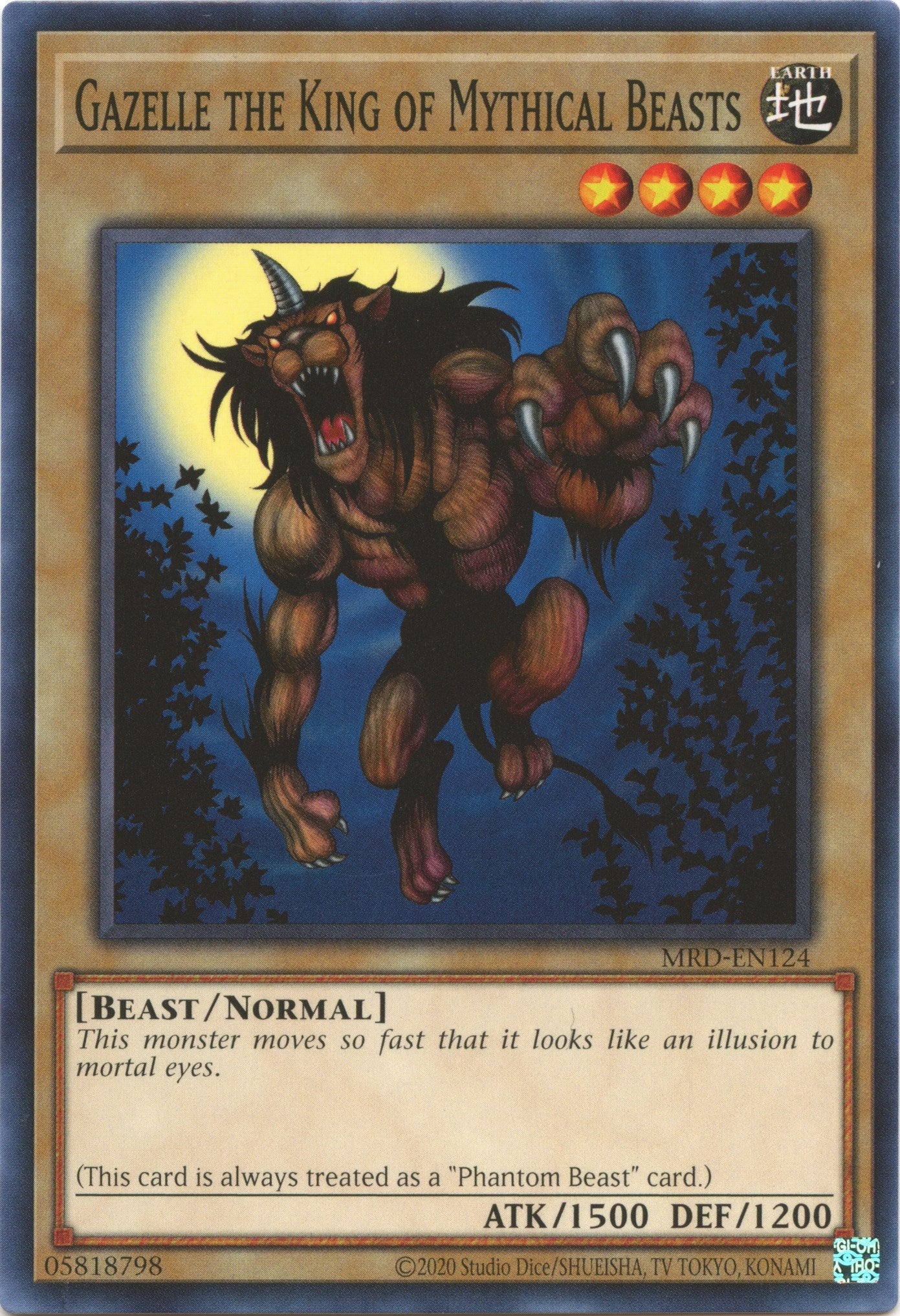 Gazelle the King of Mythical Beasts (25th Anniversary) [MRD-EN124] Common | Odin's Place
