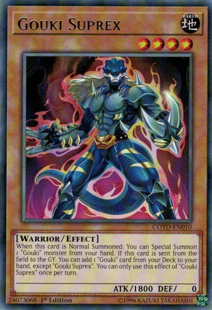 Gouki Suprex [COTD-EN010] Rare | Odin's Place