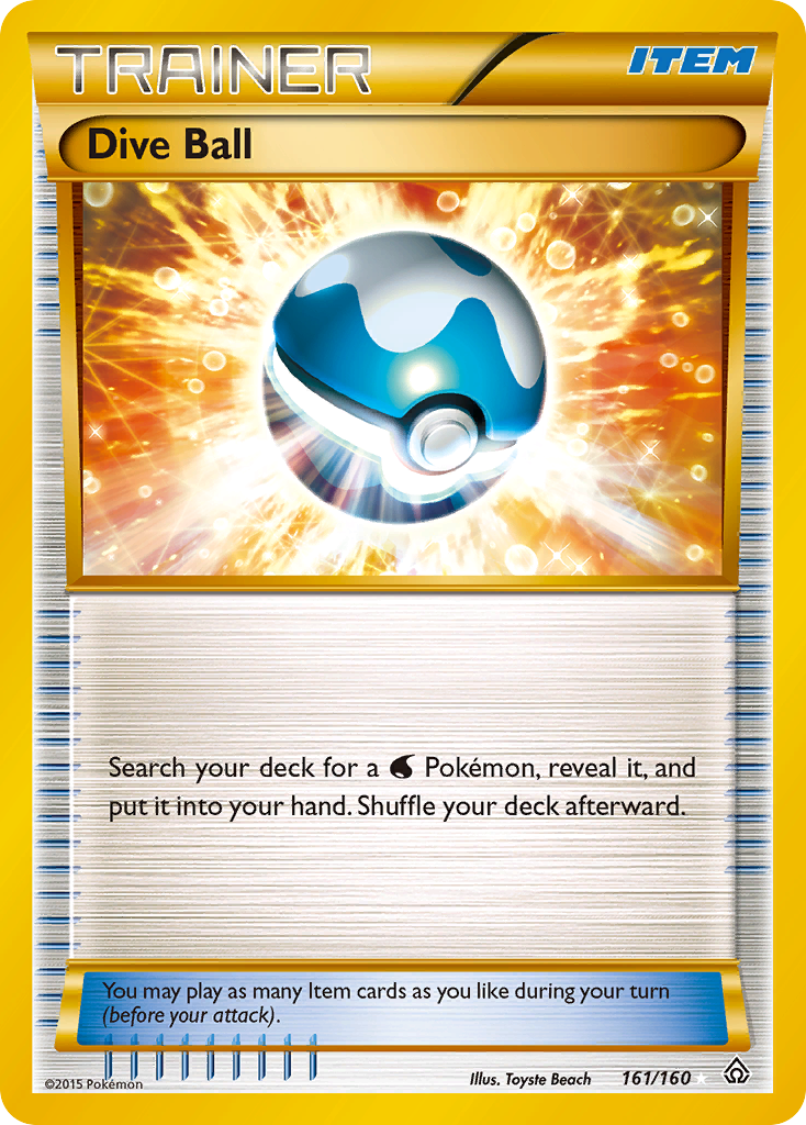 Dive Ball (161/160) [XY: Primal Clash] | Odin's Place