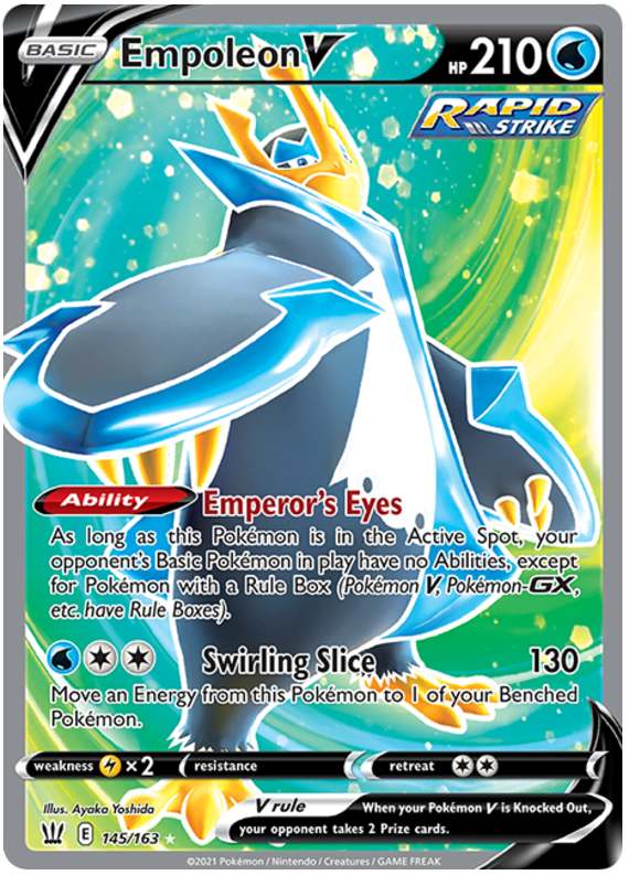 Empoleon V (145/163) [Sword & Shield: Battle Styles] | Odin's Place