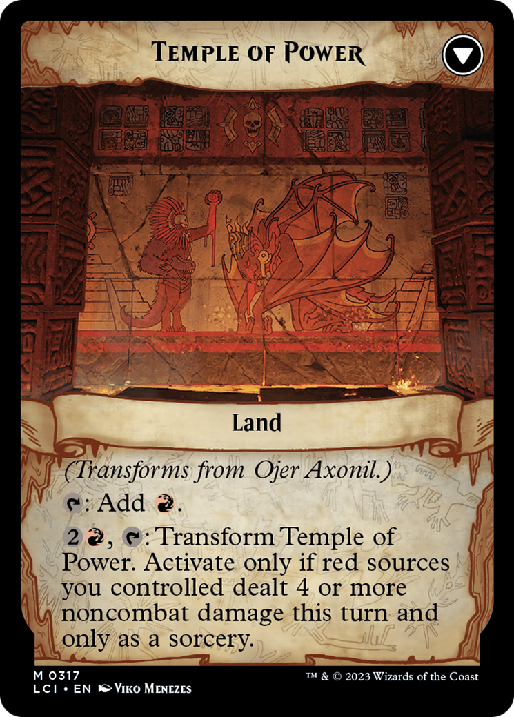 Ojer Axonil, Deepest Might // Temple of Power (Showcase) [The Lost Caverns of Ixalan] | Odin's Place