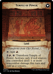 Ojer Axonil, Deepest Might // Temple of Power (Showcase) [The Lost Caverns of Ixalan] | Odin's Place