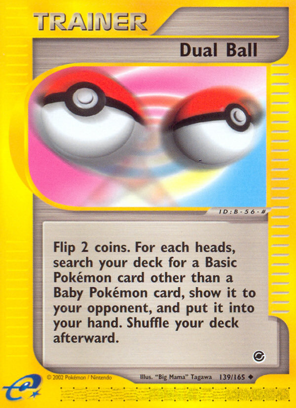 Dual Ball (139/165) [Expedition: Base Set] | Odin's Place