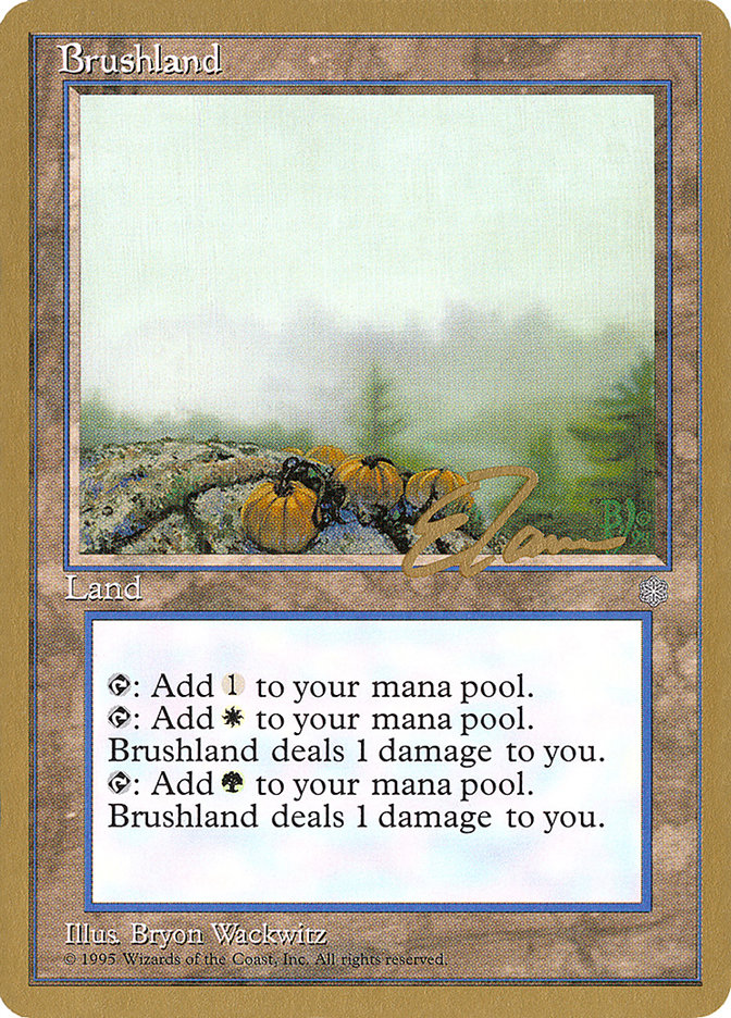 Brushland (Eric Tam) [Pro Tour Collector Set] | Odin's Place