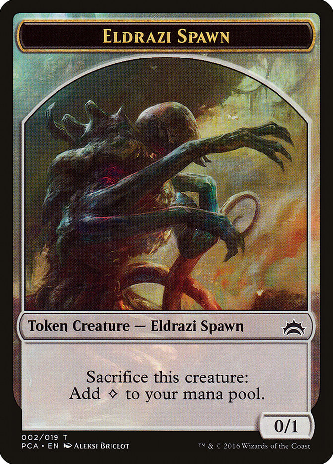 Eldrazi Spawn Token (002/019) [Planechase Anthology Tokens] | Odin's Place