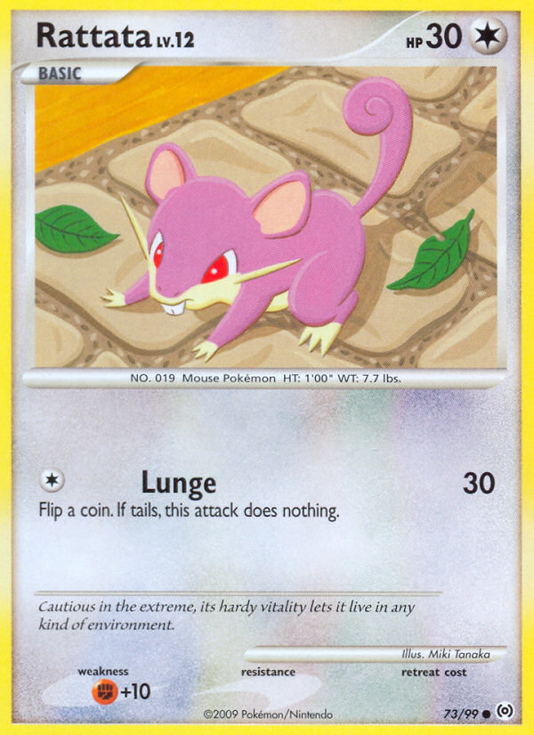 Rattata (73/99) [Platinum: Arceus] | Odin's Place