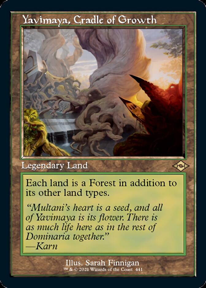 Yavimaya, Cradle of Growth (Retro) [Modern Horizons 2] | Odin's Place
