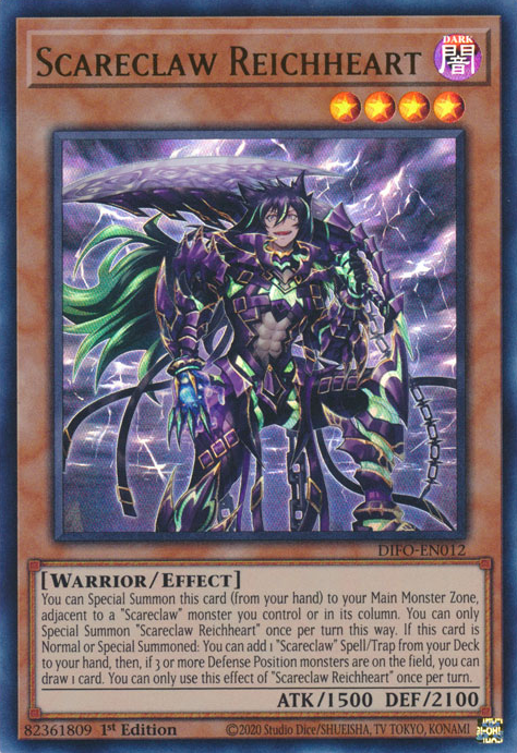 Scareclaw Reichheart [DIFO-EN012] Ultra Rare | Odin's Place