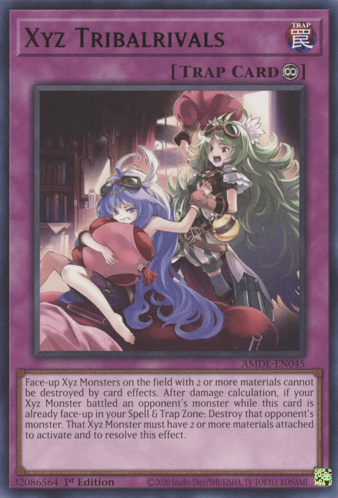 Xyz Tribalrivals [AMDE-EN045] Rare | Odin's Place