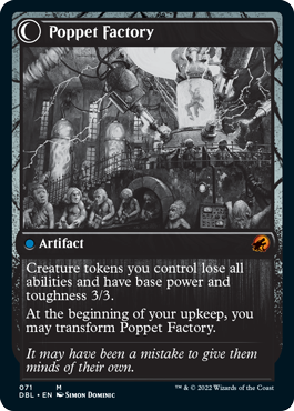 Poppet Stitcher // Poppet Factory [Innistrad: Double Feature] | Odin's Place