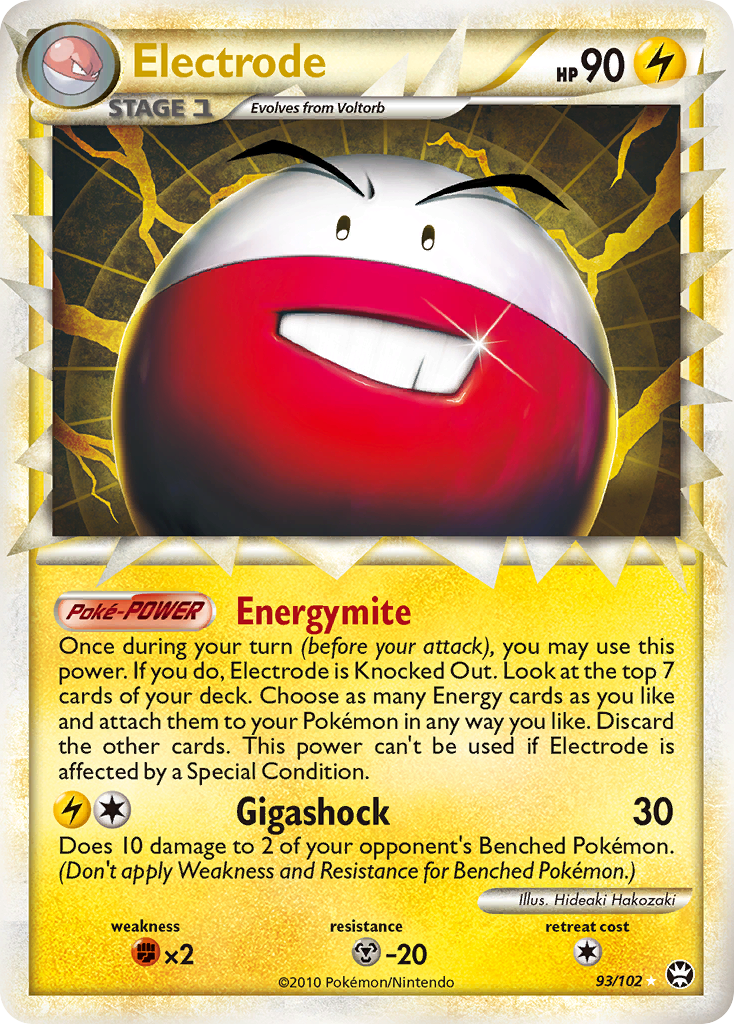 Electrode (93/102) [HeartGold & SoulSilver: Triumphant] | Odin's Place