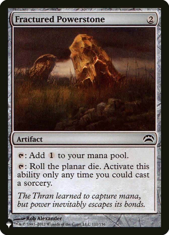 Fractured Powerstone [The List] | Odin's Place