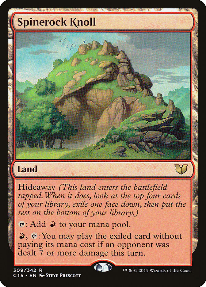 Spinerock Knoll (309) [Commander 2015] | Odin's Place