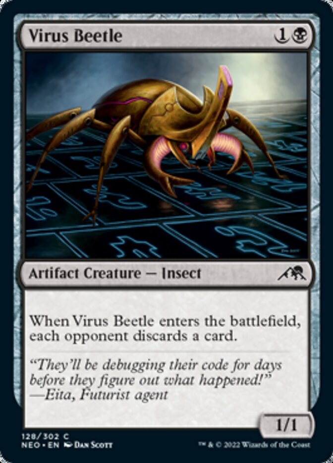 Virus Beetle [Kamigawa: Neon Dynasty] | Odin's Place